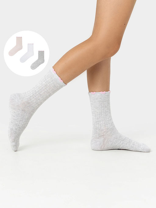 Носки детские в наборе, 3 пары