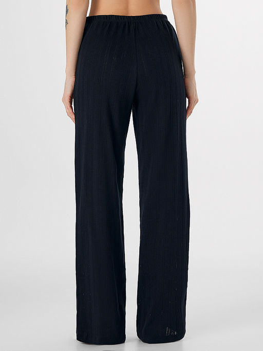 Брюки домашние женские черные