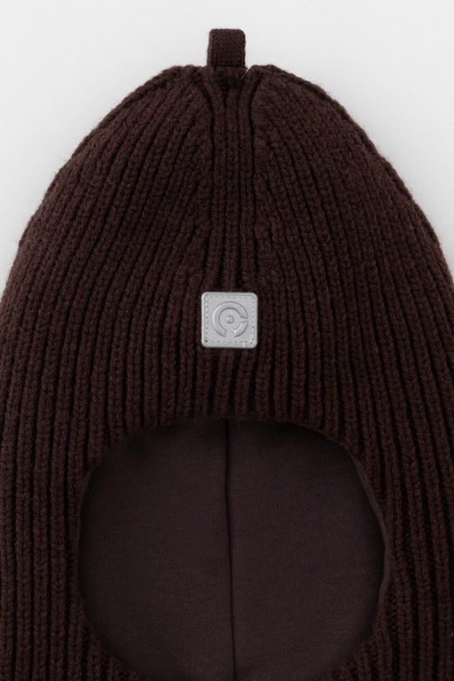 КВ 20363/24ш/коричневый шапка-шлем дет