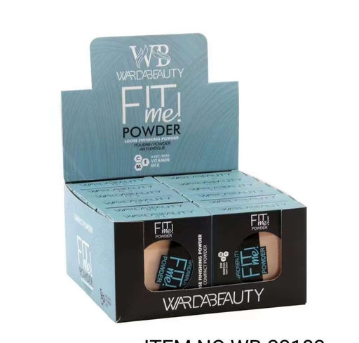 Warda Beauty Пудра для лица "Fit Me", матирующая, скрывающая поры, тон 02
