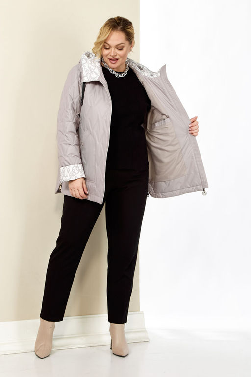 Куртка SHETTI 2183 пудра фото 7