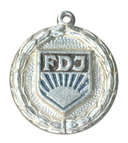 Значок Союз свободной немецкой молодёжи (FDJ) Восточная Германия