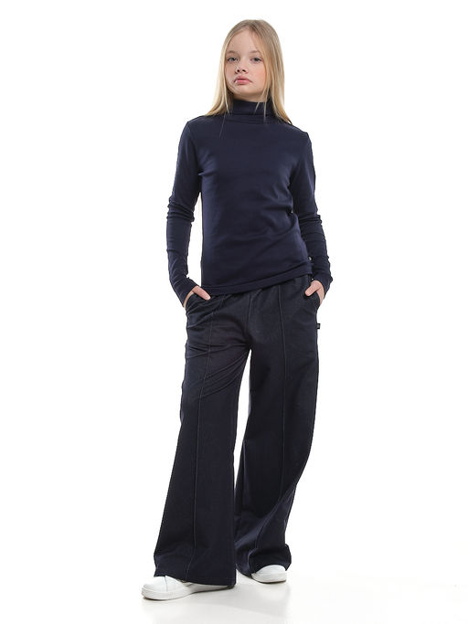 Водолазка 22-0390 синий - Mini maxi фото 4