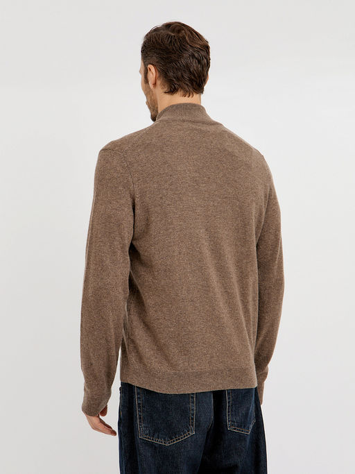 кардиган мужской базовый на молнии - Glenfield фото 5