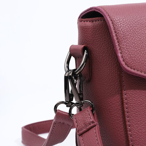 Сумка-мессенджер на магните, цвет розовый - Simaland фото 5