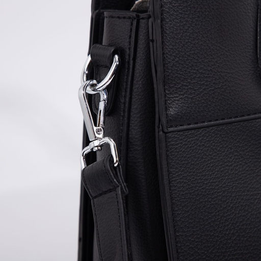 Сумка-тоут на молнии, цвет чёрный - Simaland фото 6