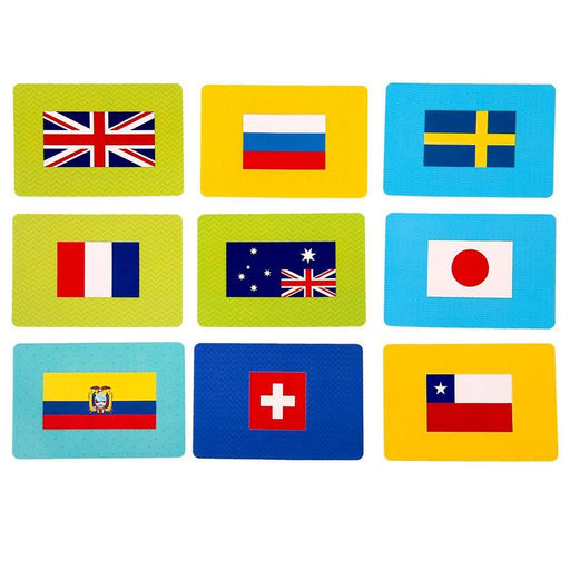 Карточная игра «Флагомания», 54 карточки