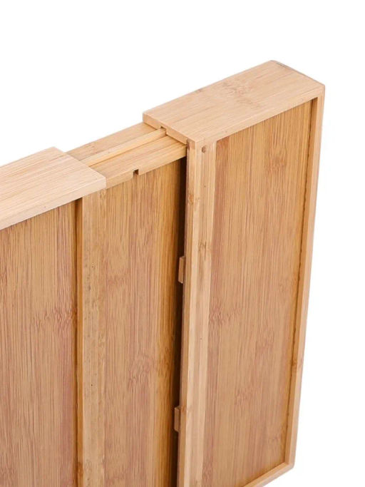 Лоток для столовых приборов BAMBOO (раздвижной), 36*26(38)*5,5 см арт.105123 - Mallony фото 7