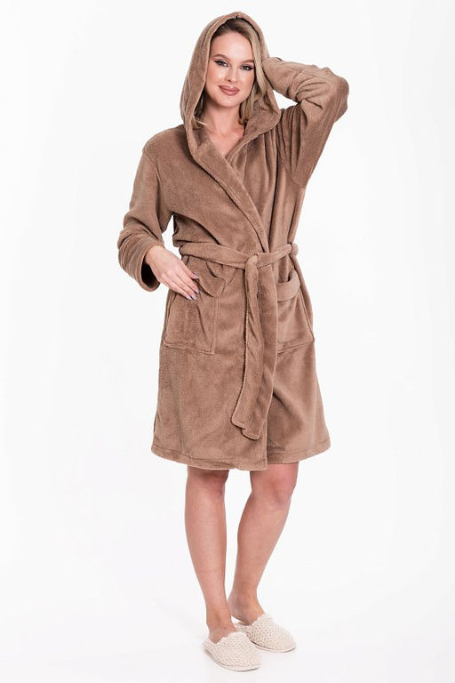 Халат М324277а коричневый - Елена фото 5