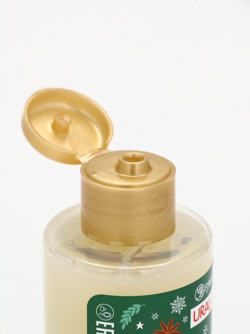 Подарочный набор новогодний в санях: гель для душа 2 шт., соль для ванны и мочалка, URAL LAB