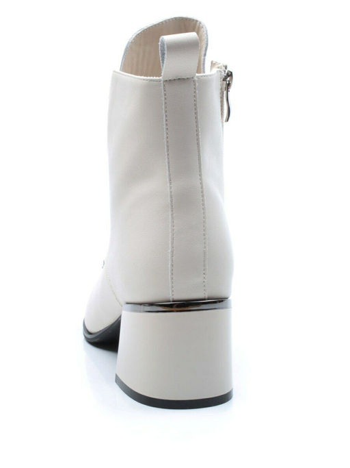 01-PCG270-2 LT.BEIGE Ботинки демисезонные женские (натуральная кожа, байка) - Фабричный китай фото 8