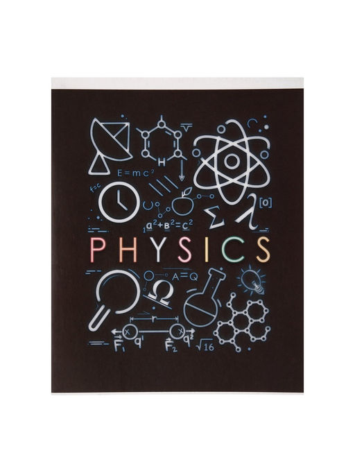 Тетрадь предметная Супернеон, 48 листов в клетку Физика, со справочным материалом, обложка мелованный картон, блок офсет - Calligrata фото 7