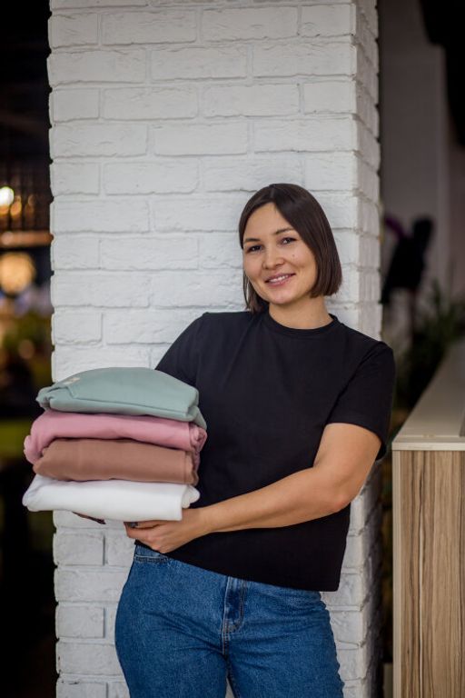 291 Футболка базовая, черный - Knitka wear фото 2