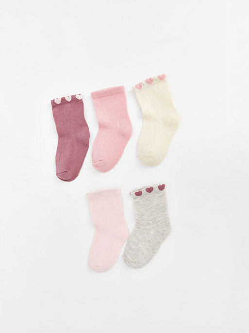 Basic K?z Bebek Soket ?orap 5li