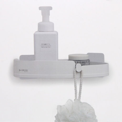 Полка для ванны с липким слоем угловая 27х19,5х5см