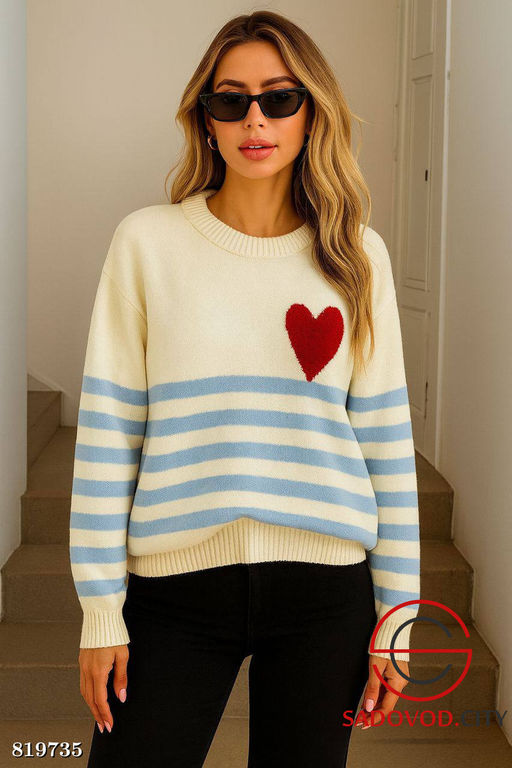 Кофта женская в полоску