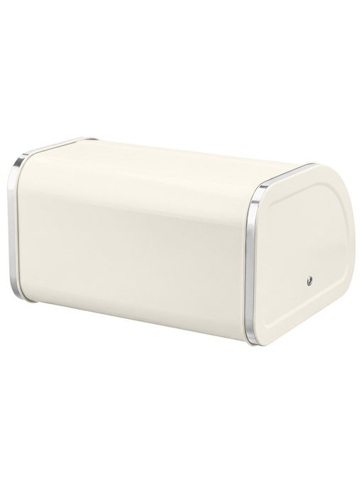 Хлебница 30*26*17,5 см "BREAD" молочная, металл