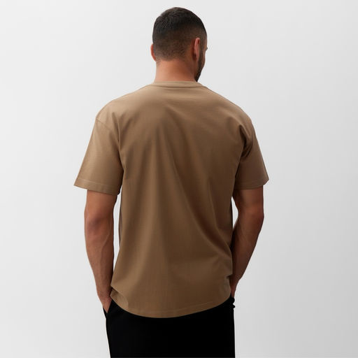 Футболка мужская MINAKU, бежевая, р-р 46-48