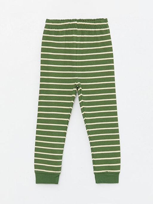 Beli Lastikli ?izgili Erkek Bebek Pijama Alt - Waikiki фото 2