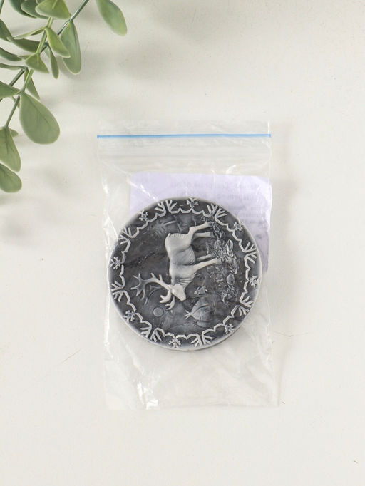 Магнит "Северный олень (барельеф)"