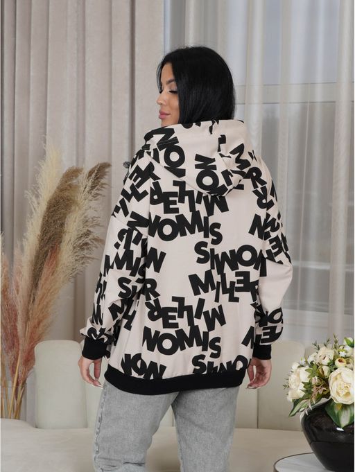 Кристи свитшот женский (серый) - Lovetex фото 10