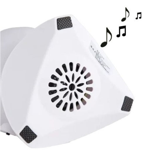 Проектор диско-шар светодиодный классический музыкальный/NA-149-7/уп 60/USB порт/слот для TF-карты/AUX разъем/Bluetooth/встроенный динамик - ГалеонТрейд фото 8
