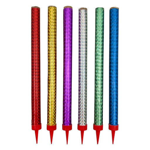 Свечи Фонтаны в торт 20 см - Super bat фото 2