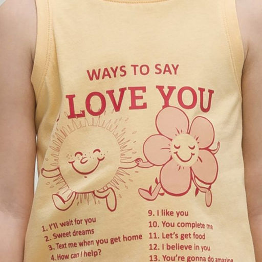 PELICAN, майка для девочек, Желтый  фото 3