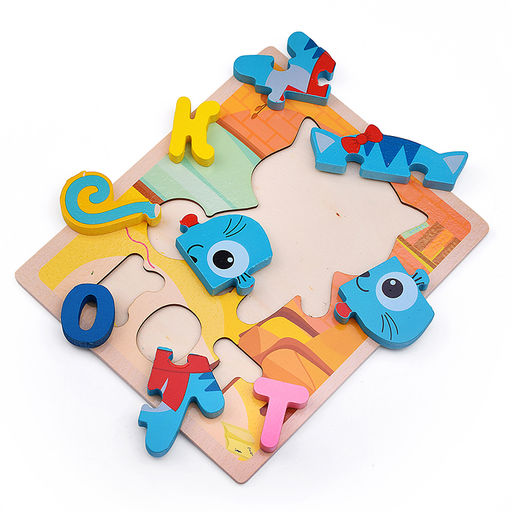 Пазл-вкладыш "Кот"