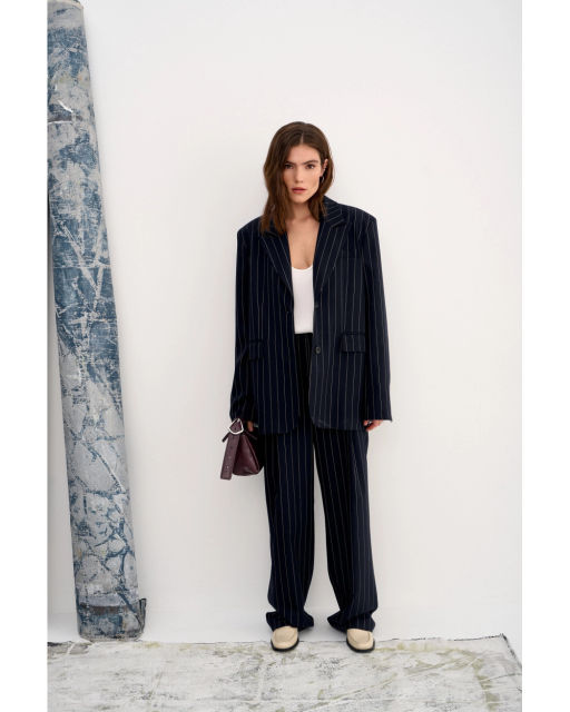 Жакет THE VERY 2423 синий фото 20