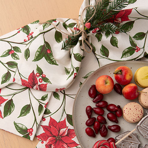 Набор салфеток декоративных 35х35 - 6 шт, саржа Гербариум ВБ 35х35 - Традиция фото 7