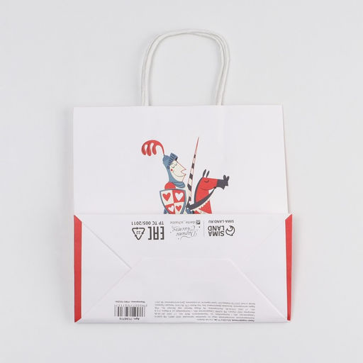 Цена за 2 шт. Пакет подарочный, упаковка, Рыцарю, 22?22?11 см