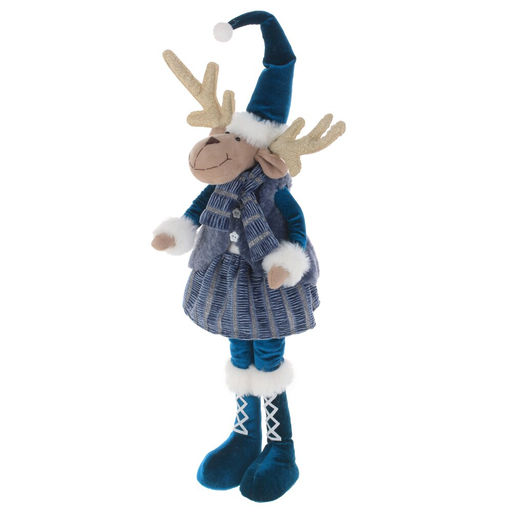 Игрушка набивная "Олень", L25 W14 H65 см, 2в.