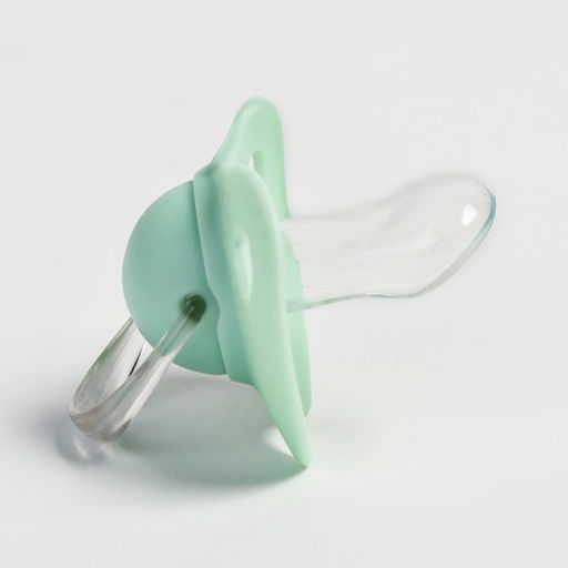 Соска - пустышка силиконовая ортодонтическая M&B, от 6 мес., цвет МИКС для мальчиков