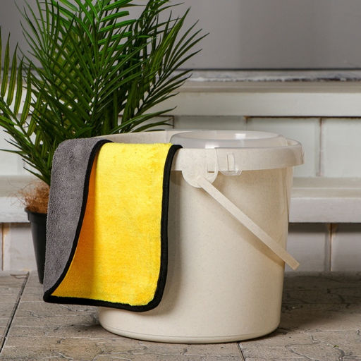 Салфетка из микрофибры высокой плотности, полирующая, 40×30 см, 750 г/м²