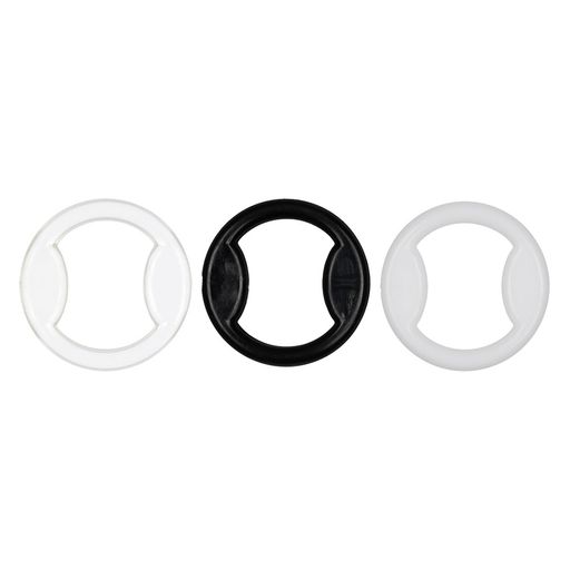 BLITZ CP02-13 кольцо пластик 13 мм 100 шт прозрачный