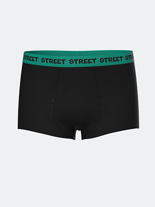 Bask?l? Erkek ?ocuk Boxer 3l? - Waikiki фото 3