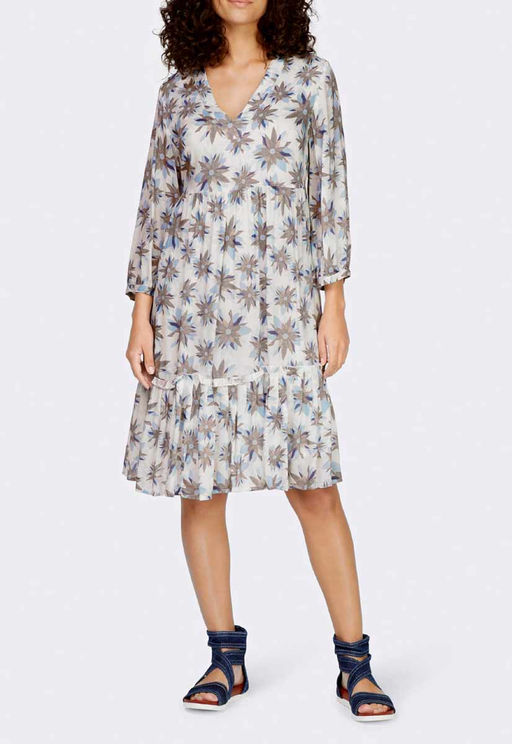 Платье, бело-голубое - Linea tesini фото 5