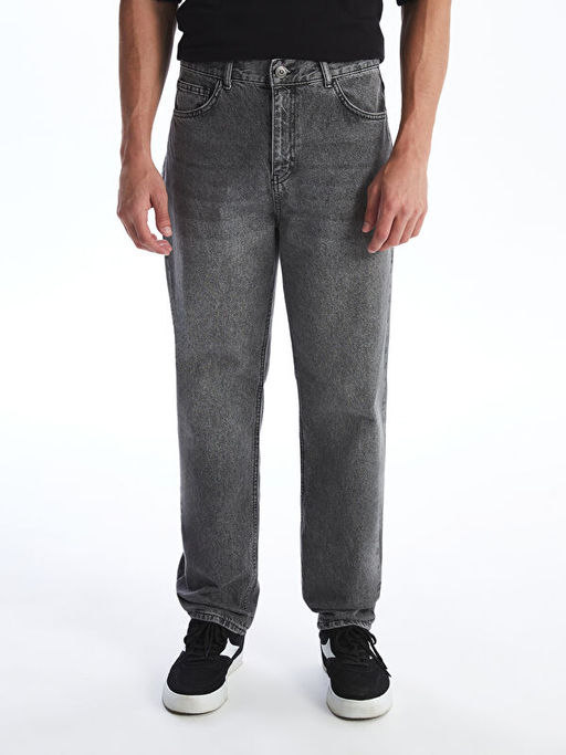 Baggy Fit Erkek Jean Pantolon