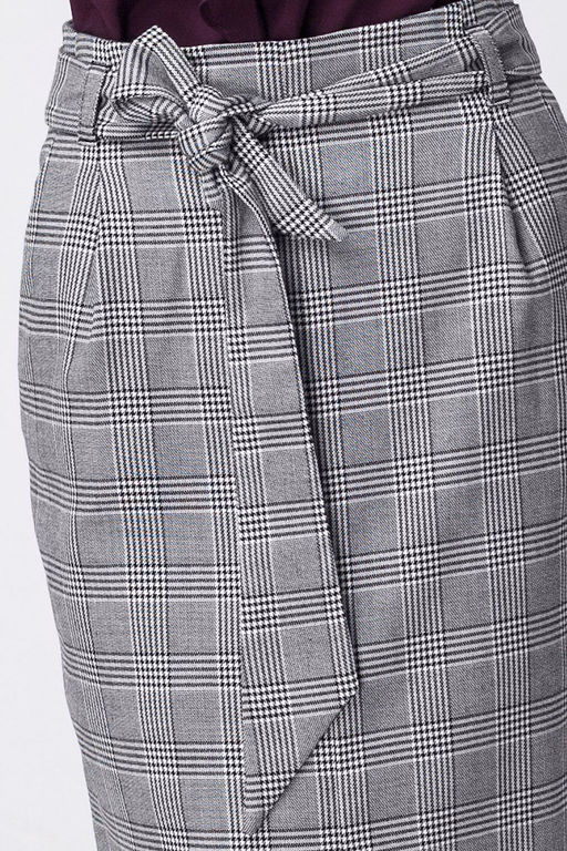 Юбка-карандаш с поясом