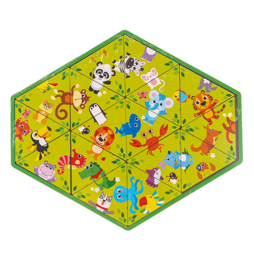 Головоломка «Животные зоопарка», пасьянс