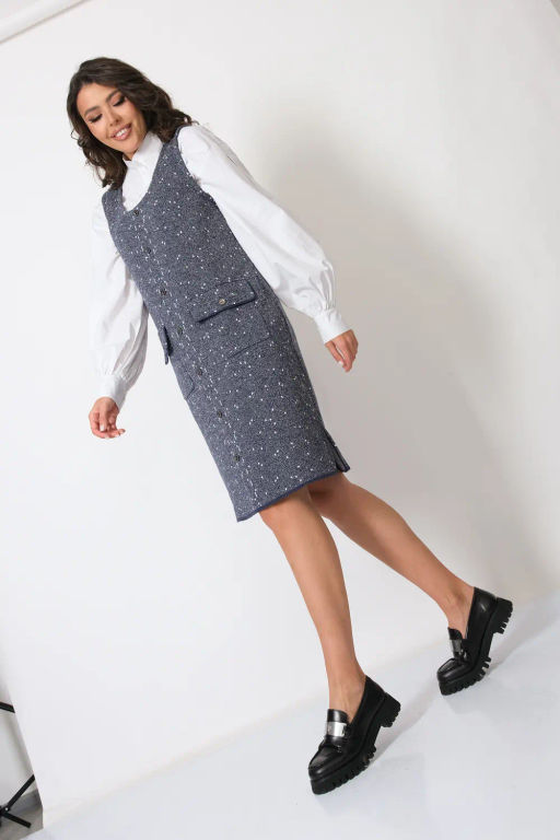 БЕЛАРУСЬ Платье Д 3480/т.джинс