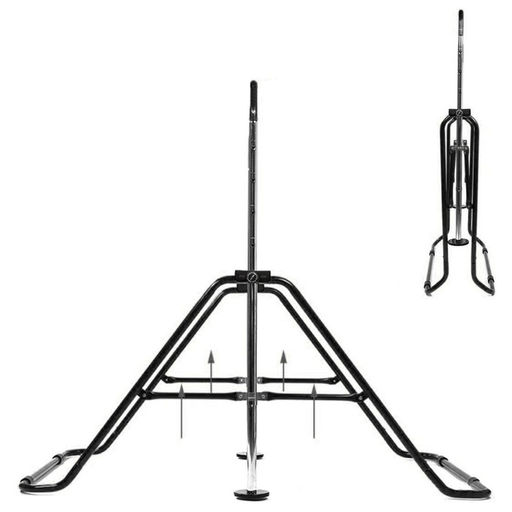 Гимнастическая перекладина детская с регулируемой высотой, цвет чёрный - Simaland фото 6