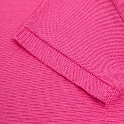 Футболка поло женская MINAKU: Basic line, розовая, размер 48