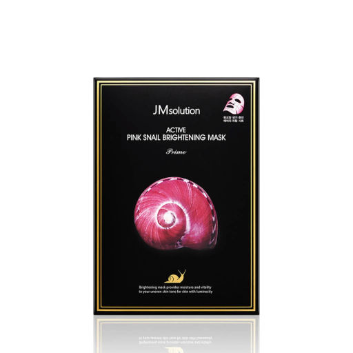 JMsolution Active Pink Snail Sleeping Cream Prime, 4ml*30ea - Обновляющая ночная маска с муцином улитки 4мл*30шт