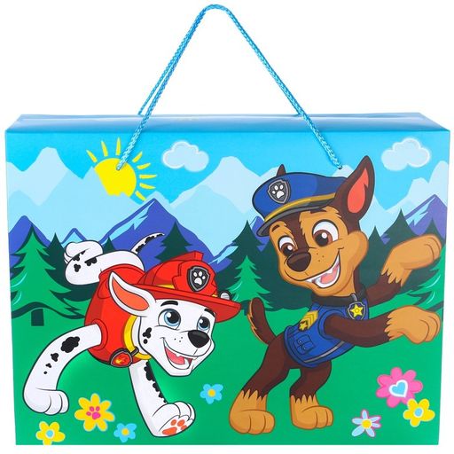 Пакет-коробка, Щенячий патруль, 40х30х15 см