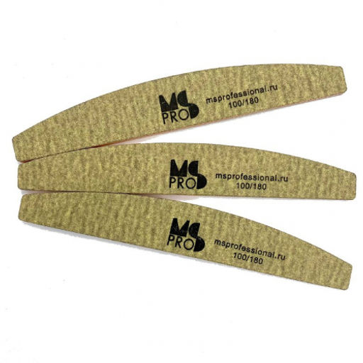 Цена за 3 шт. Пилка 100/180 для искусственных ногтей