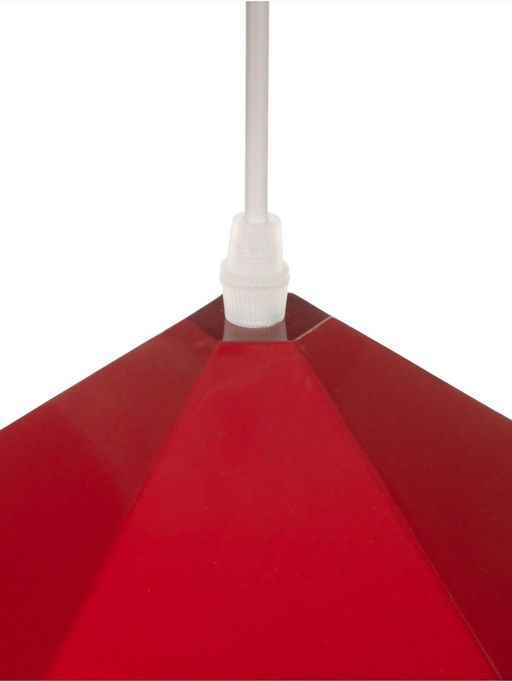 Светильник Edward, 1×40 Вт, Е27, 38×38×25 см, красный