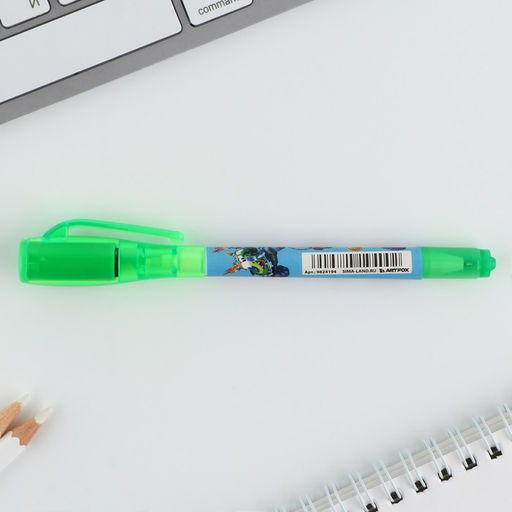 Цена за 10 шт. Ручка прикол шариковая МИКС Персонажи - Artfox фото 6