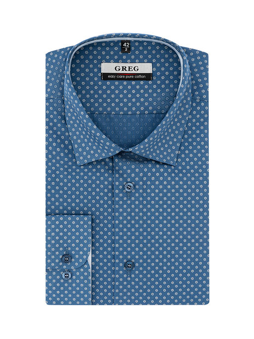 Сорочка мужская длинный рукав GREG 233/231/1854/Z/1p  фото 2